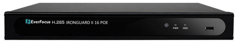 Видеорегистратор EverFocus IRONGUARD II 16 PoE